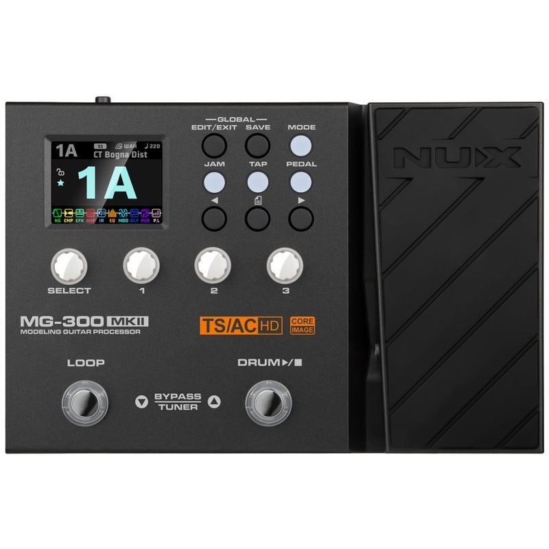 NUX معالج الجيتار NUX MG-300 MKII ونظام المؤثرات المتعددة - ضمان 3 سنوات - Image 1