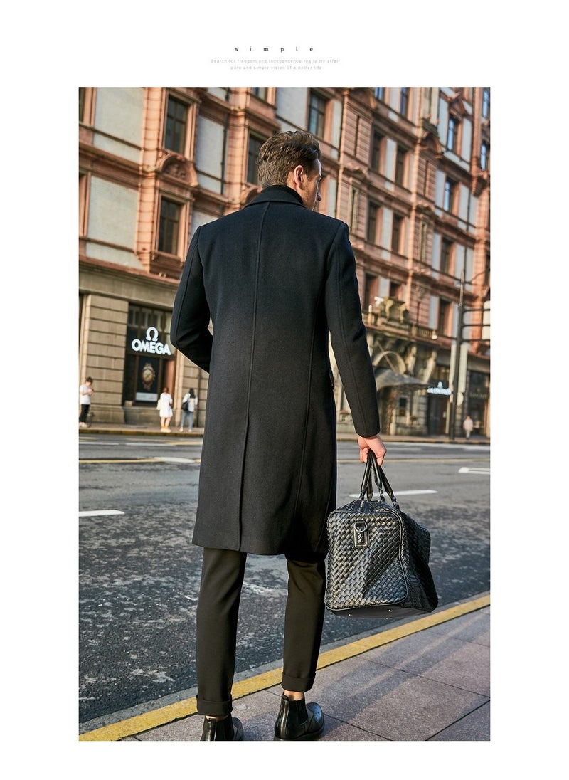 Gerenic - Squality Double Breasted Long Coat Men - Image 1