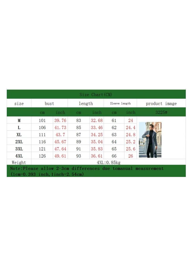 Gerenic - Squality Double Breasted Long Coat Men - Image 1