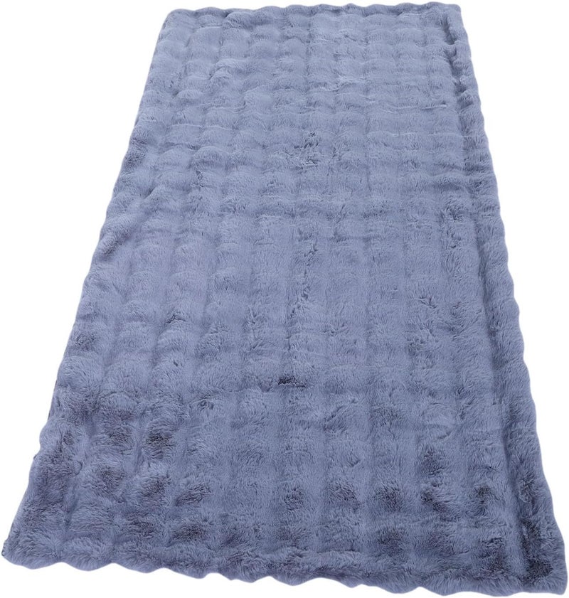 Asixxsix Wearable Heated Blanket, 3 Heating Levels Rapid Heating Faux Fur Electric Throw Blanket USB Powered with for Home Office Outdoors - Image 4