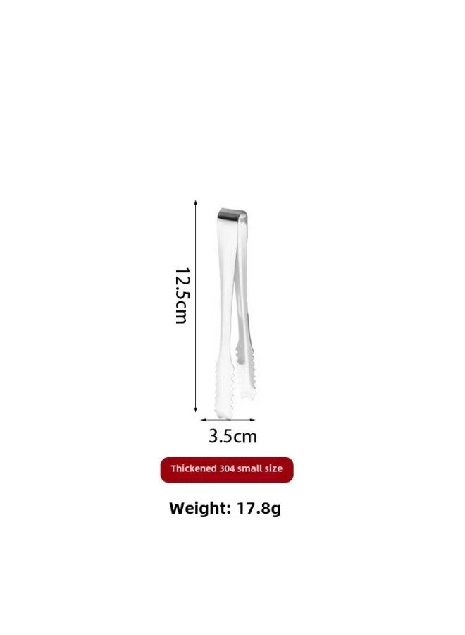 304 Stainless Steel Ice Clip, Thickeneded Ice Cube Clip, Multi-functional Barbecue Clip, Ice Bucket Sugar Cube Clip, Towel Clip-Specifications:Ordinary Large Size (magnetic)  - Image 3