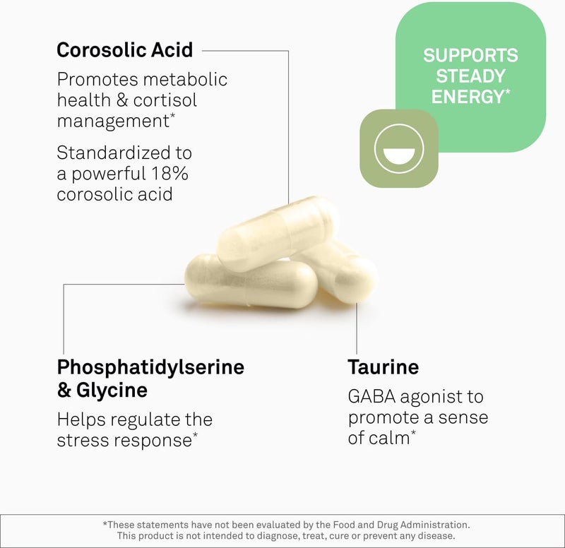 NeuroScience Neuro Adrenal Support Supplements for Women  Men  Daily Cortisol Supplement and Calming Aid  Promotes Calm Sleep Immune Support  Healthy Cortisol Levels 60 Capsules - Image 3