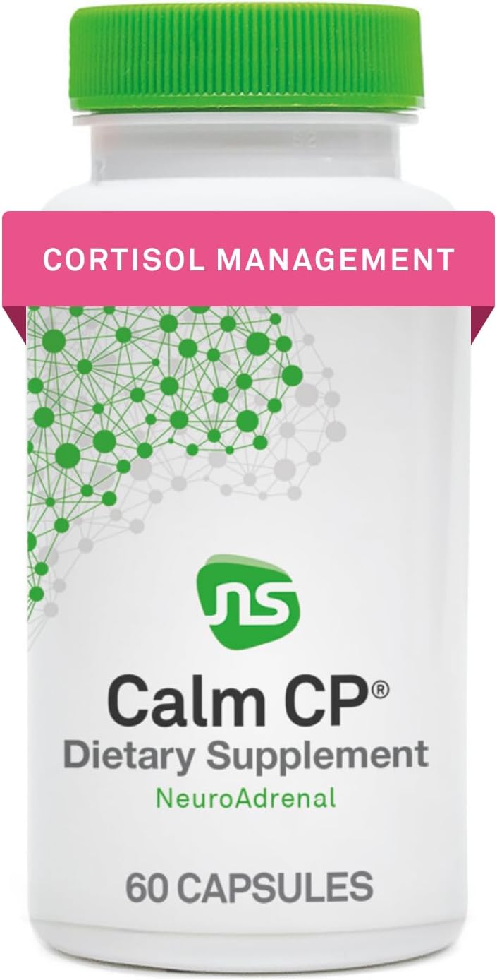 NeuroScience Neuro Adrenal Support Supplements for Women  Men  Daily Cortisol Supplement and Calming Aid  Promotes Calm Sleep Immune Support  Healthy Cortisol Levels 60 Capsules - Image 1