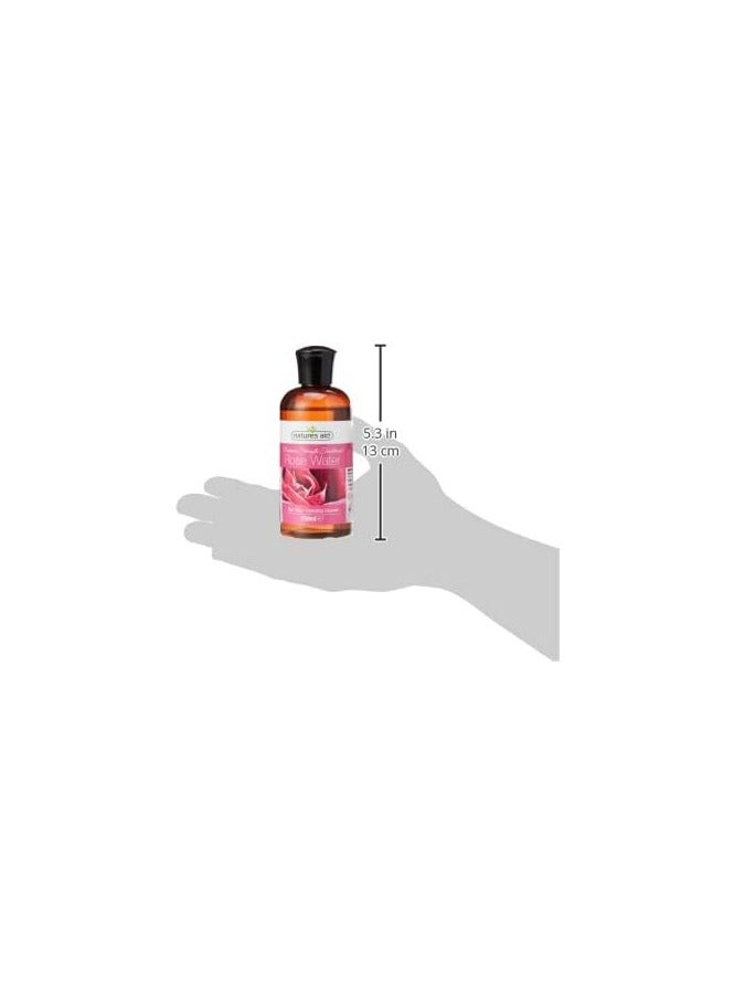 Natures Aid Premium Strength Traditional Rose Water | Skin Tonic | Hydrating Cleanser | 150ml - Image 4