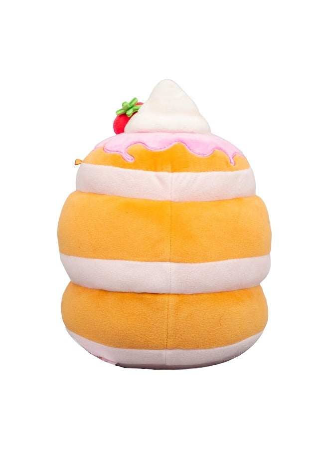 Squishmallows Little Plush Sawtelle Strawberry Pancakes Plush Toy â€“ 20 cm Soft Collectible Stuffed Animal - Image 4