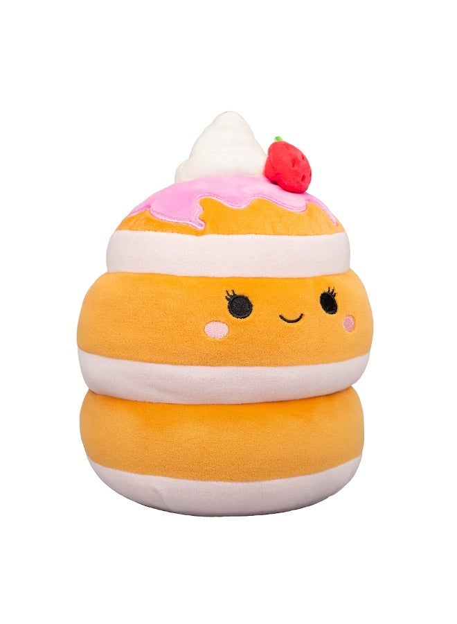 Squishmallows Little Plush Sawtelle Strawberry Pancakes Plush Toy â€“ 20 cm Soft Collectible Stuffed Animal - Image 2