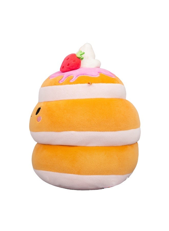 Squishmallows Little Plush Sawtelle Strawberry Pancakes Plush Toy â€“ 20 cm Soft Collectible Stuffed Animal - Image 5