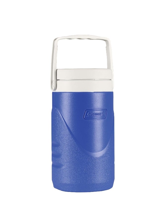 كولمان صندوق تبريد مكون من ثلاث قطع مصنوع من مواد عالية الجودة وخالي من مادة البيسفينول-أ باللونين الأزرق والأبيض وبسعة 46 لتر - Image 5
