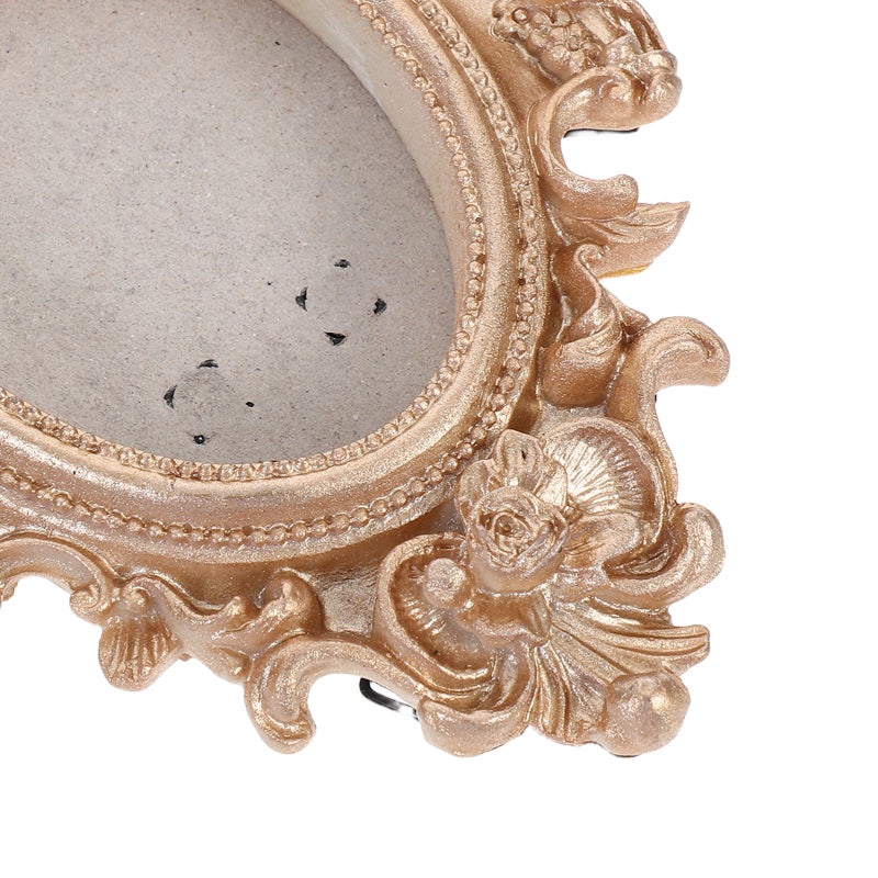 Small Resin Photo Frame Small Picture Frame Photography Prop Dual Use Vintage Style Picture Display Holder Decoration - Image 2