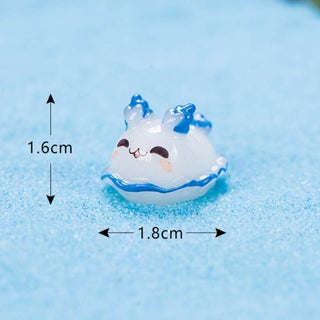 No.5-White Sea Hare about 1.8x1.6cm