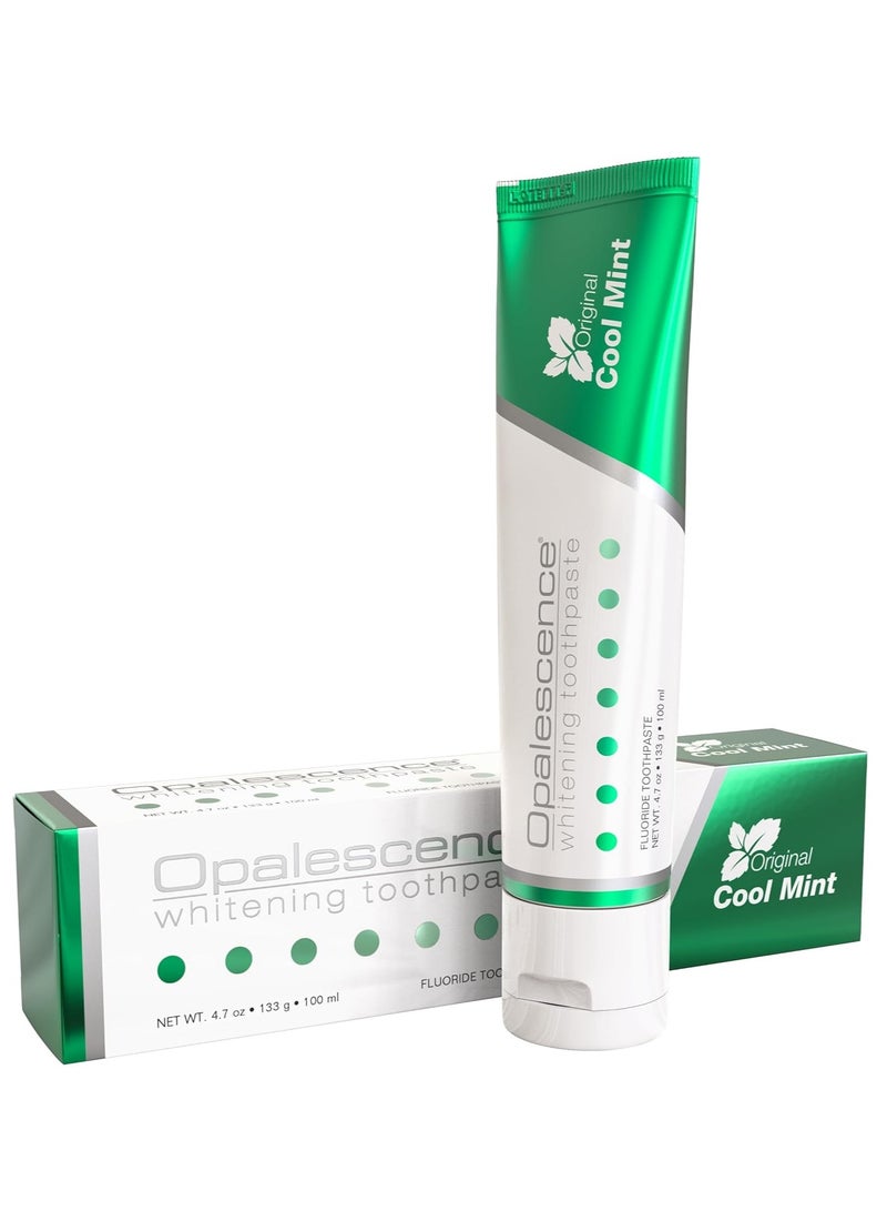 Opalescence Teeth Whitening Toothpaste  Pack of 1  Fluoride Oral Care 4.7 Oz 100ml  Cool Mint - Image 1