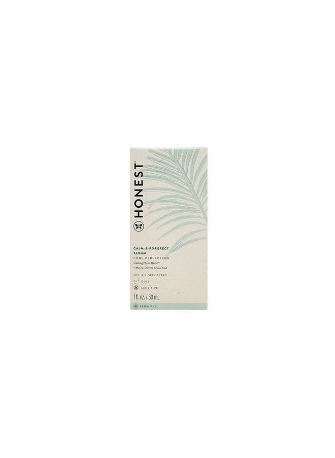 Honest Beauty Calm + POREfect Serum with Hyaluronic Acid + Niacinamide | Pore Minimizing, Sensitive Skin Friendly | EWG Verified, Vegan + Cruelty Free | 1 fl oz  - Image 5