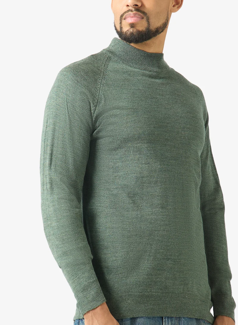 Seventy Five  Casual Turtle Neck Pullover Sweater for Men | Best Price UAE