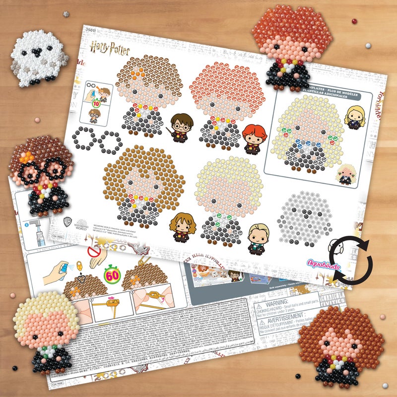 Aquabeads 35011 Harry Potter Keychain Craft Kit - Arts & Crafts Bead Activity Toy - Image 3