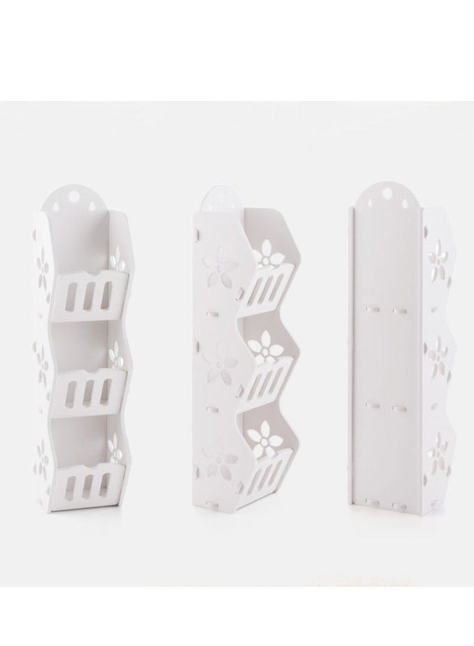 FFD Wall Hanging Storage Racks Shower Caddy No Drilling Removable Shower Shelf  - Image 5