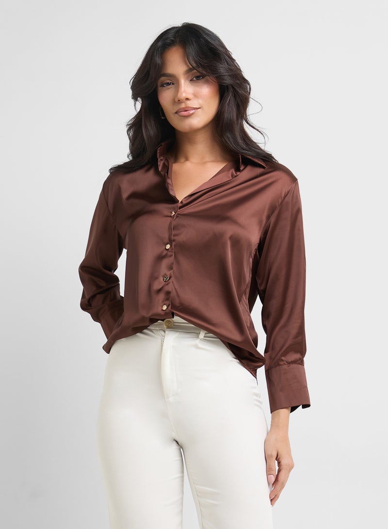 ELLA Button Down Shirt  - Image 1