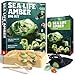 EDUMAN Amber Dig Kit6 Artificial Sea Life Resin Specimens Glow in The Dark Oceanlife Fossil Excavation Set STEM Inspired Educational Toy for Kids Ages 612 for Boys Girls - Image 2