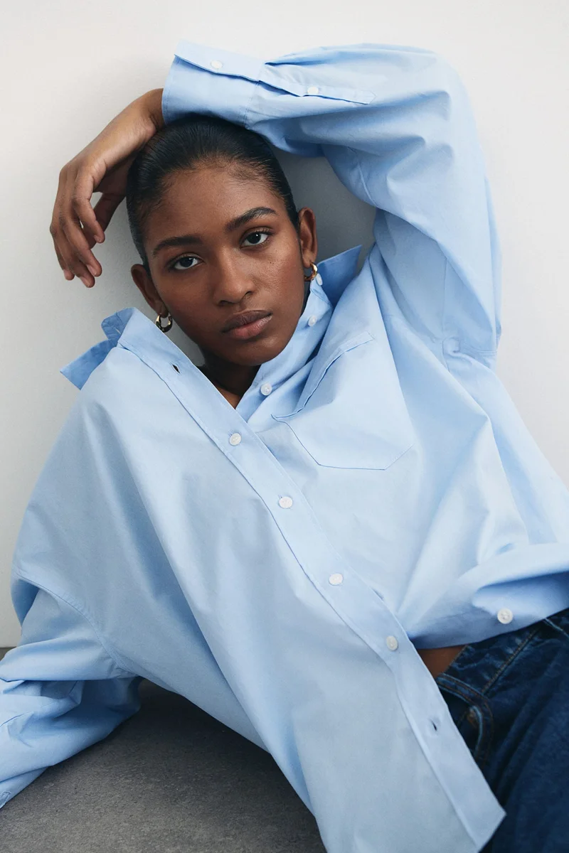 H&M Loose-fit cotton shirt