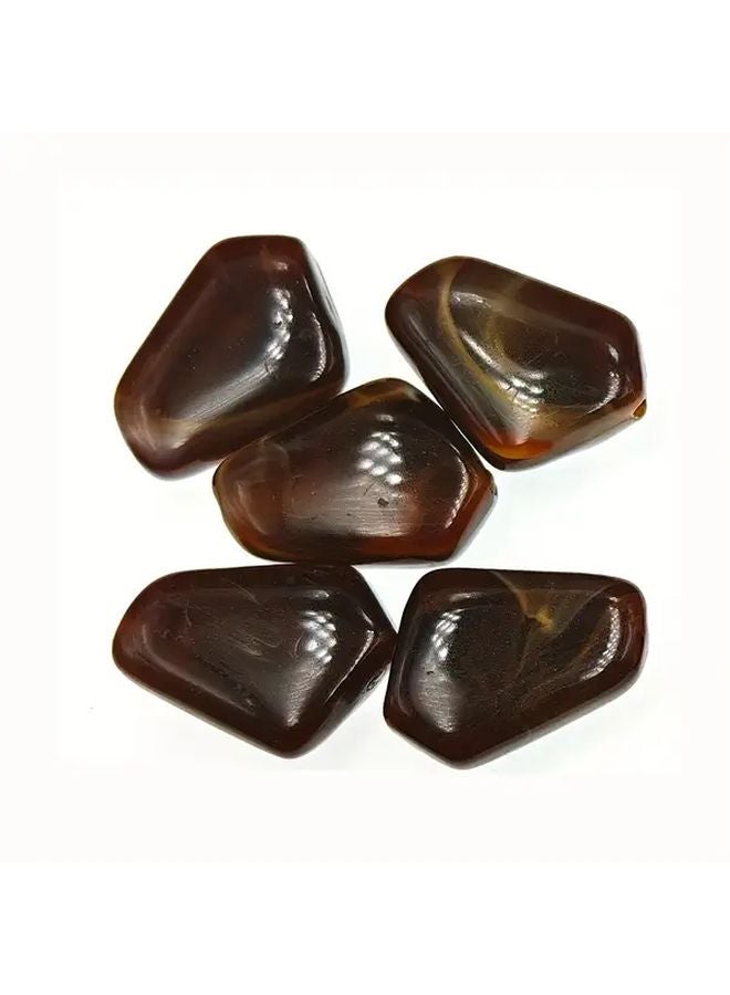 Dark Coffee Color Acrylic Shaped Stone Beads 12pcs DIY Loose Beads for Jewelry Making Craft Supplies - Image 5
