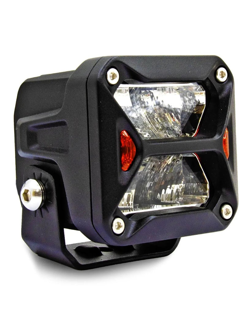 Toby's Toby’s New Launched 3″ 20W LED Work Light Mini Auxiliary Headlight Driving Lamp Diffuser Effects Truck Motorcycle 2pieces (Driving “wide beam”) - Image 1