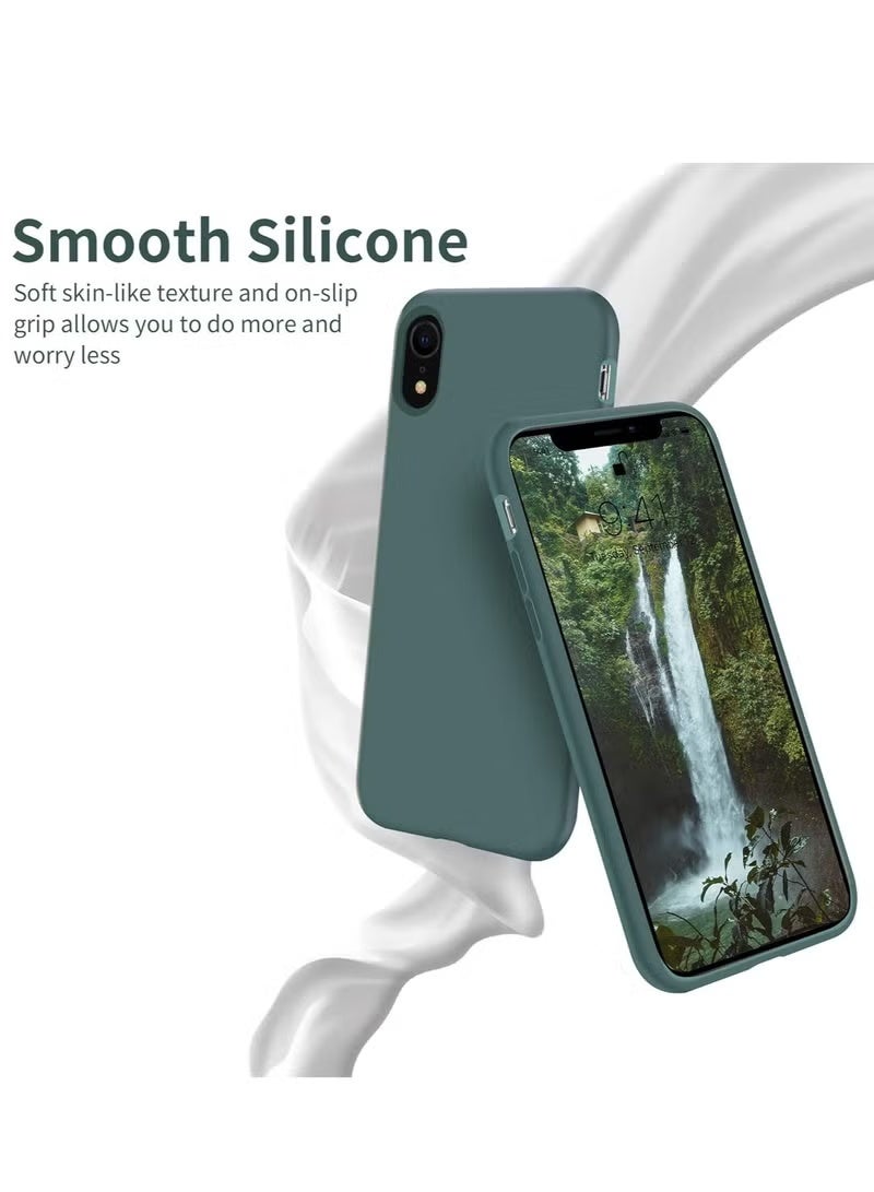 UMIXPRO Liquid Silicone Gel Cover with Full Body Protection Anti Scratch Shockproof Case Compatible with iPhone XR - Image 3