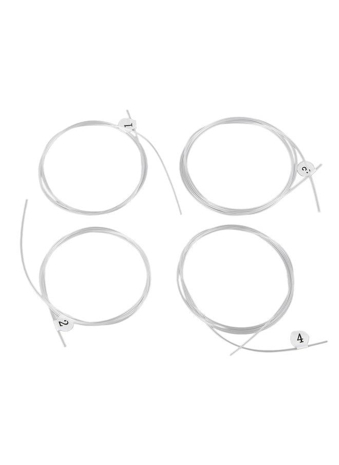 4Pcs Ukulele String Nylon Transparent Warm Timbre Professional Instrument String Set - pzsku/Z366E26B95377D91EB1A5Z/45/_/1732166796/70f96165-46b0-4e19-b592-a513a120df04