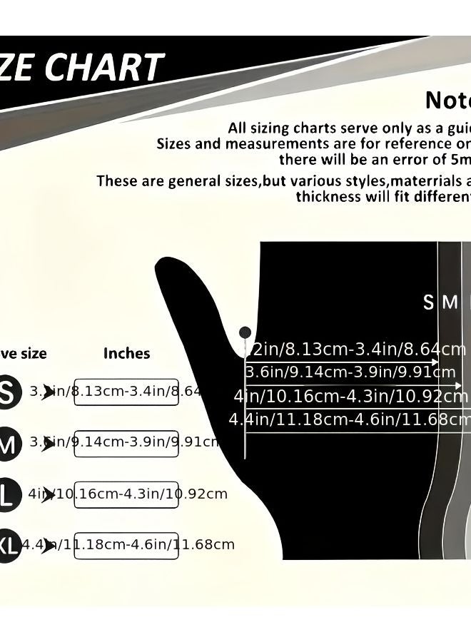 Black Nitrile Gloves 40pcs Textured Fingertip Disposable Multi Purpose Size S - Image 4