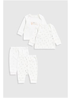 mothercare بيجامات أطفال بطبعات حيوانات - عبوة من قطعتين  - Image 1