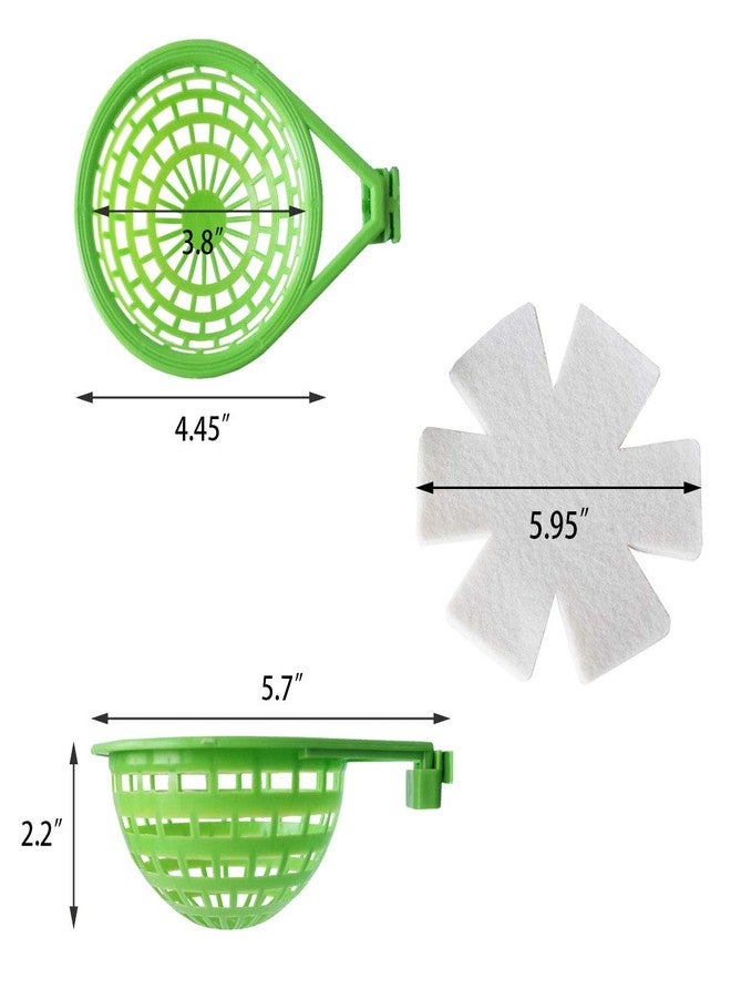 FOIBURELY 3 Sets Canary Nest Bird Nest Plastic Hatching Nest Finch Parrot Canary Nest with Nesting Pads - Image 2