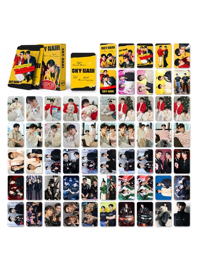 NIBEMINENT 92 Pcs TV Series of Thailand High School Frenemy SKYNANI Lomo Cards Card For Fans Collection Gifts - Image 2