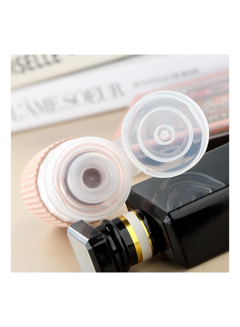 KASTWAVE 4Pcs Travel Bottles for Toiletries, TSA Approved Travel Size Containers BPA Free Leak Proof Refillable Liquid Silicone Squeezable Travel Accessories for Shampoo Conditioner Lotion, 90ml - Image 5