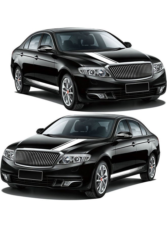 نيبمينينت مجموعة ملصقات بتصميم مخطط لهيكل السيارة، مكونة من 5 قطع - Image 4