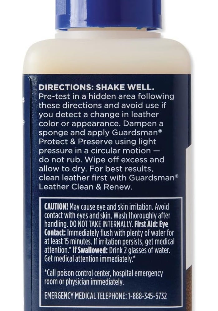Guardsman Protect & Preserve for Leather - Image 2