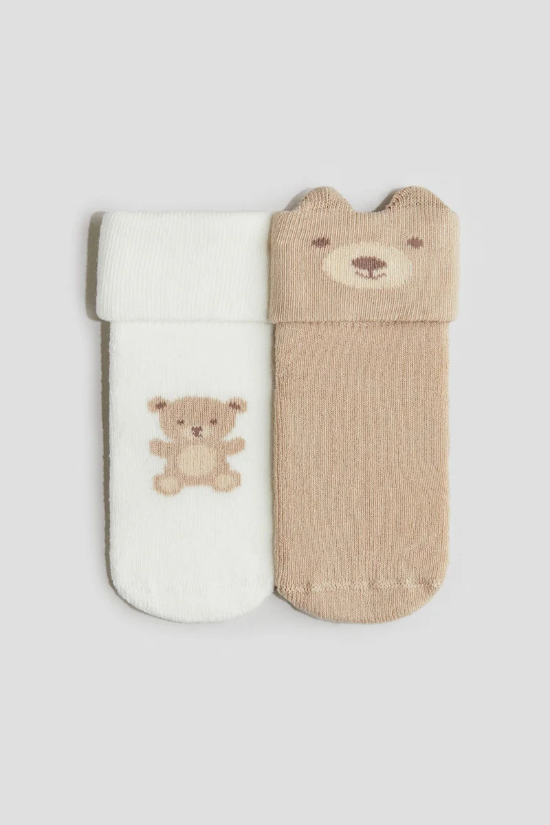 H&M 2-pack terry socks
