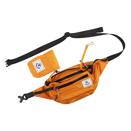 4Monster Hiking Waist Packs Portable,Water Resistant Fanny Pack Bags Lightweight with Adjustable Strap for Outdoor, Workout,Running,Hiking,Traveling,Biking,Camping and Fishing (Orange, 2L) - Image 1