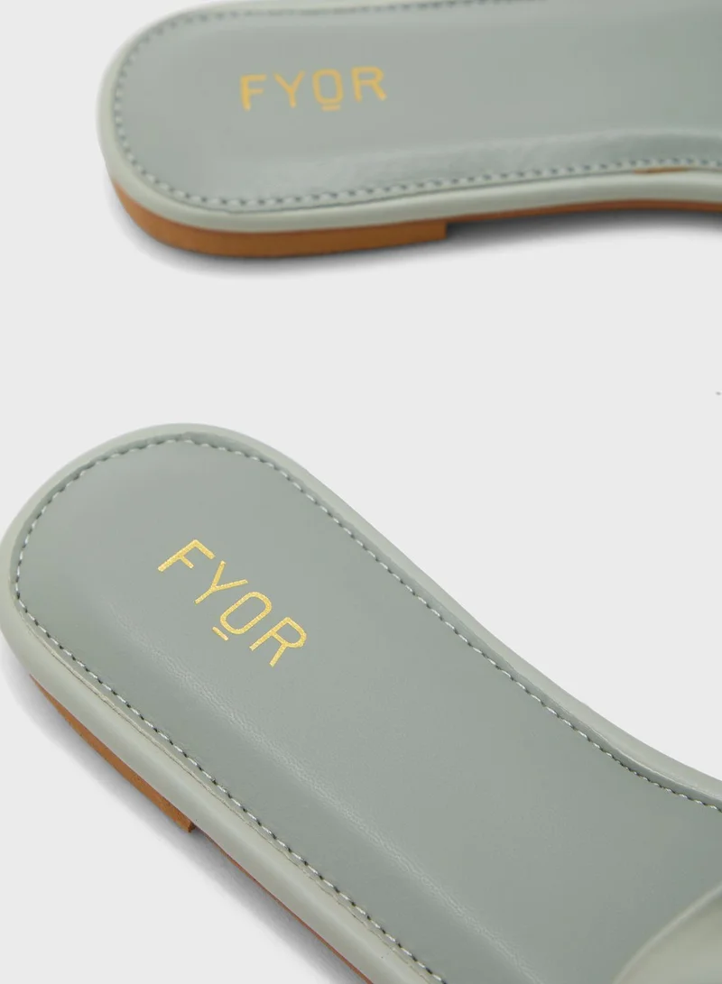 FYOR Casual Flat Sandals