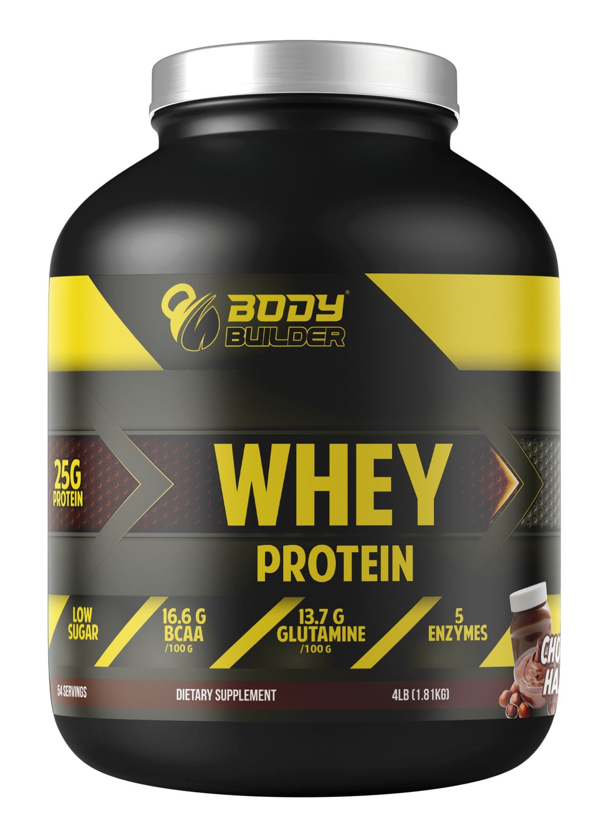 Body Builder Body Builder 100% Whey Protein Support Muscle Growth and ...