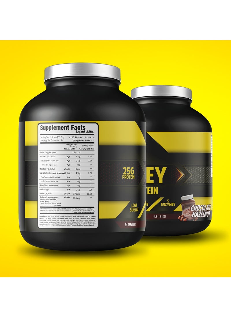 Body Builder 100% Whey Protein Support Muscle Growth and Repair, Fast Absorption, Chocolate Hazelnut, 4 Lbs - pzsku/Z366EBE9EE6EBD9344711Z/45/_/1713610193/1af4fb5c-1ee5-4d6e-944b-d3b1780d3f90