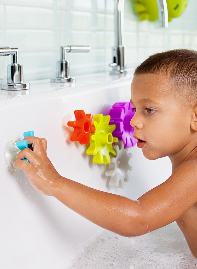 بون طقم ألعاب الاستحمام لبناء التروس من 5 قطع - Image 3