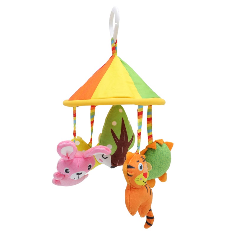 Crib Mobile: Premium Plush Safe Material - Calming Sensory Developmental Baby Crib Toy for Newborn Stroller Car Seat Nap Time - Image 5