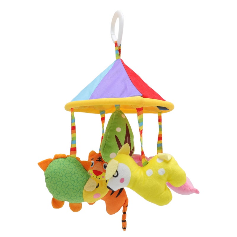 Crib Mobile: Premium Plush Safe Material - Calming Sensory Developmental Baby Crib Toy for Newborn Stroller Car Seat Nap Time - Image 2