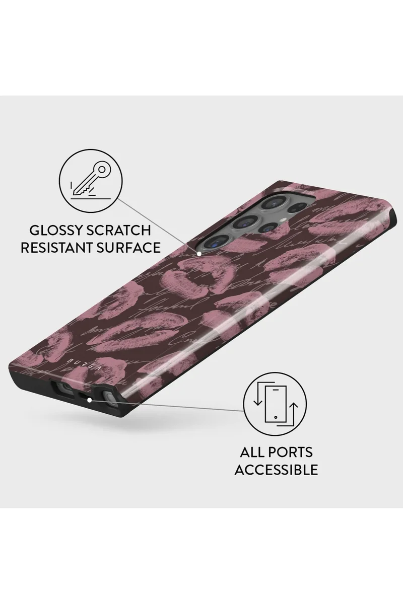 Burga multicolour Samsung Galaxy S24 Ultra Case - Melodrama For Screen & Camera Protection Printed Case  | Best Price UAE