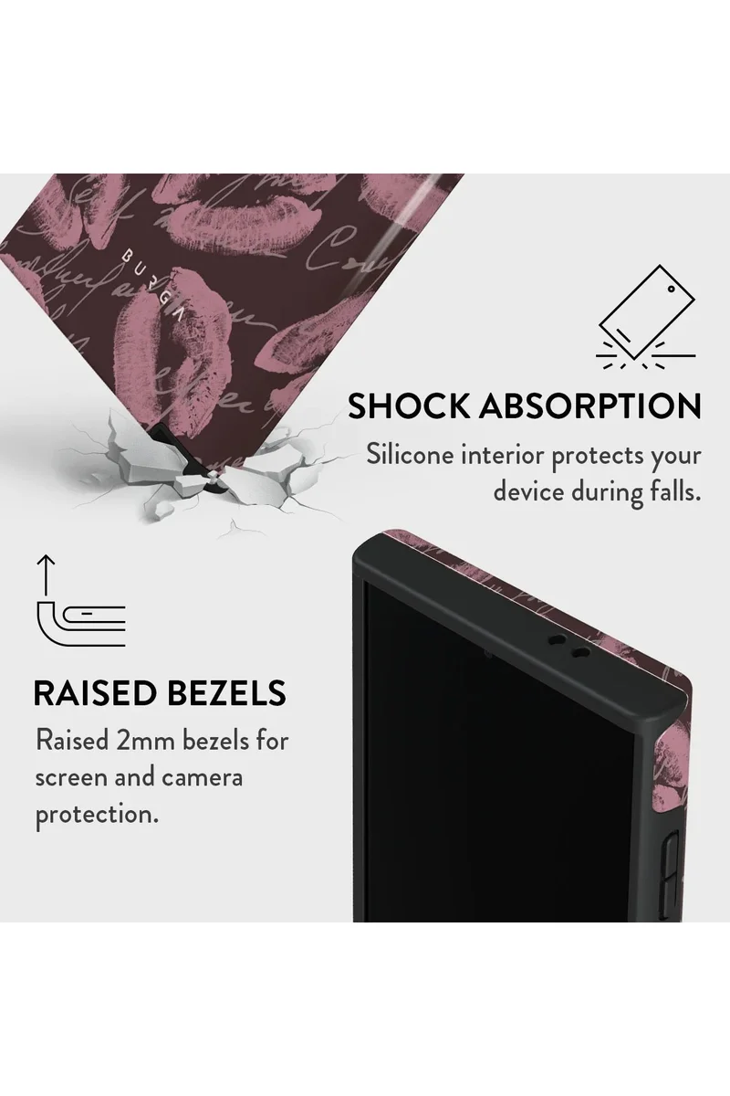 Burga multicolour Samsung Galaxy S24 Ultra Case - Melodrama For Screen & Camera Protection Printed Case  | Best Price UAE