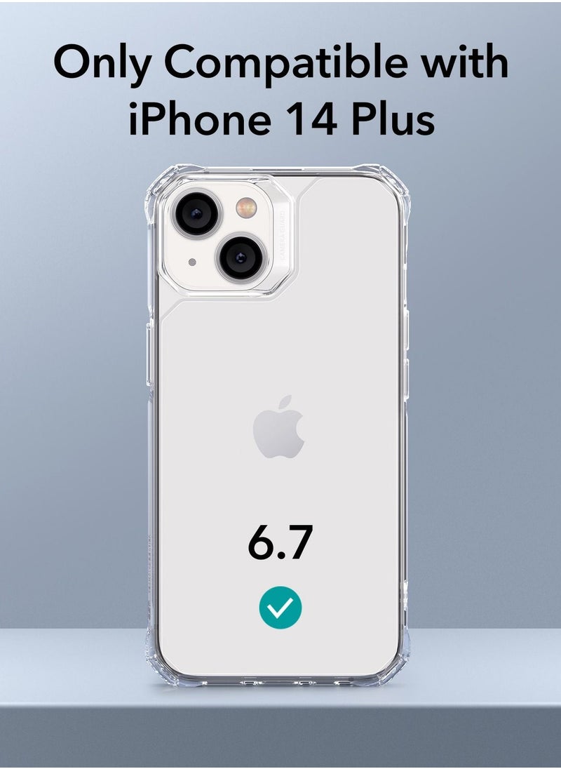 esrgear ESR for iPhone 14 Plus Case, iPhone 14 Plus Phone Case, Military-Grade Protection, Shockproof Air-Guard Corners, Yellowing-Resistant Acrylic Back, Phone Case for iPhone 14 Plus, Air Armor Case, Clear  - Image 2