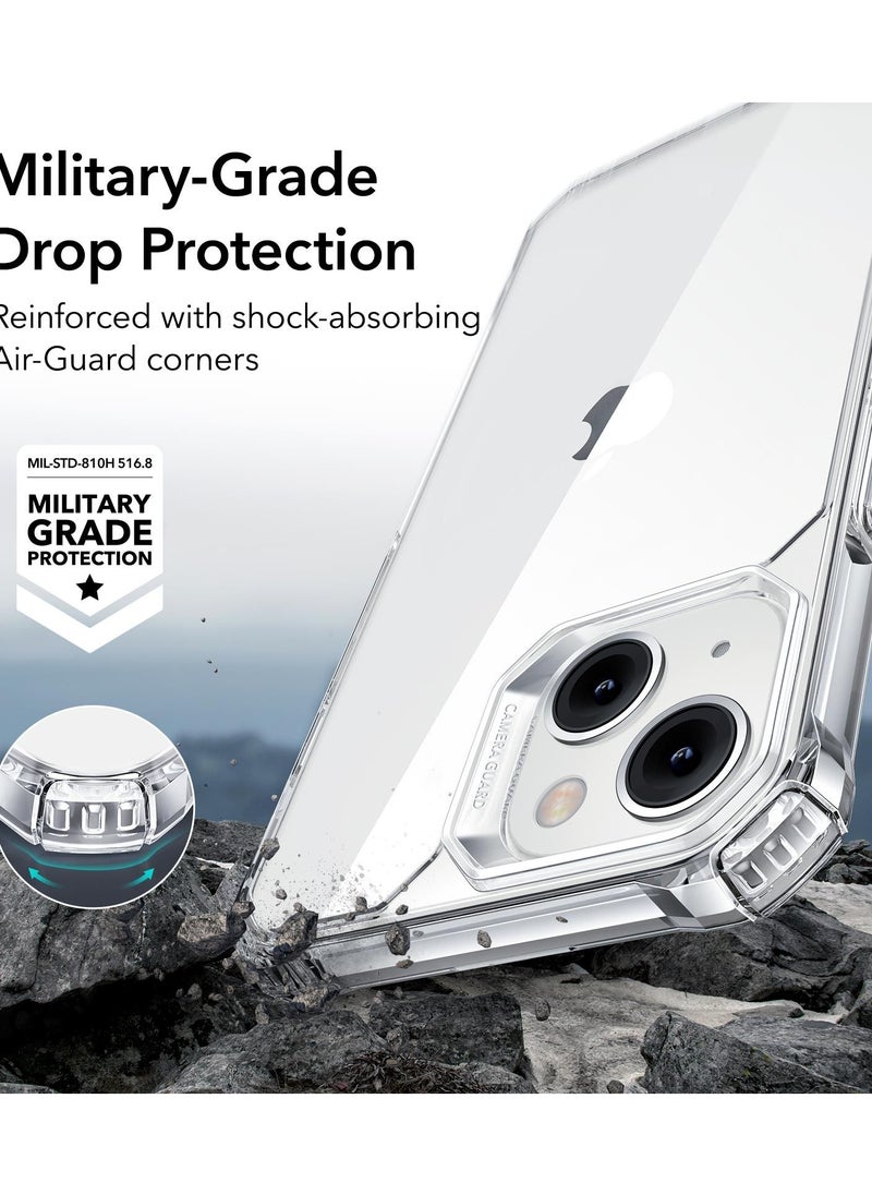 esrgear ESR for iPhone 14 Plus Case, iPhone 14 Plus Phone Case, Military-Grade Protection, Shockproof Air-Guard Corners, Yellowing-Resistant Acrylic Back, Phone Case for iPhone 14 Plus, Air Armor Case, Clear  - Image 3