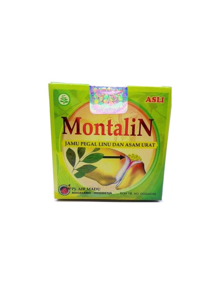 Montalin capsules for the treatment of osteoarthritis and rheumatism