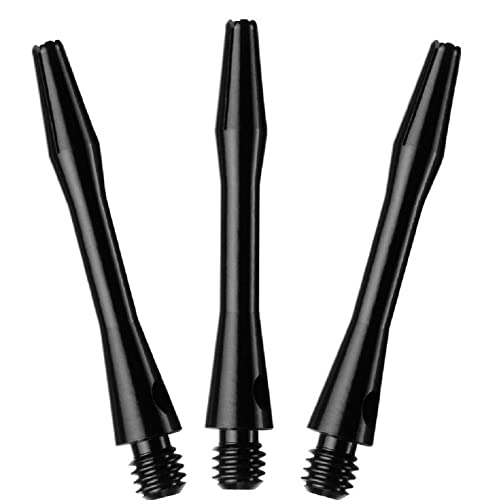 US Darts - Black Aluminum Dart Shafts - 3 Sets (9 shafts), Short (1/2 inch), incl. O'rings - Image 4