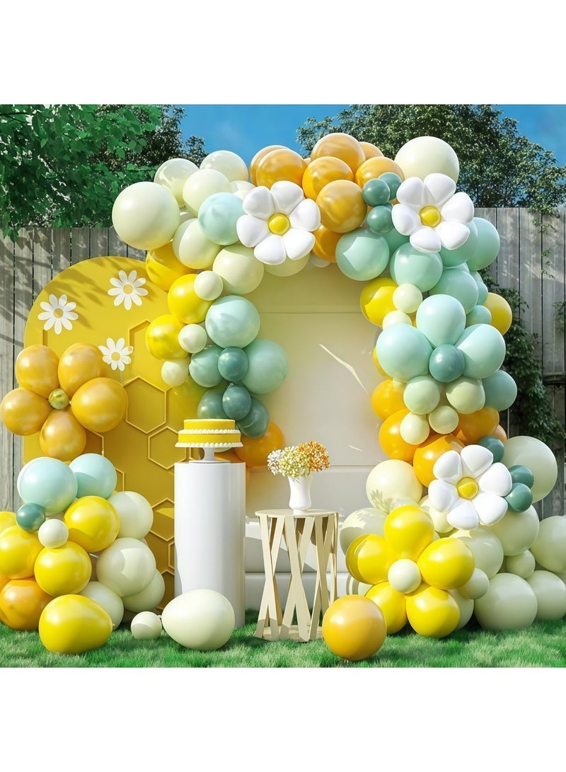 عالم البالونات مجموعة قوس البالونات المزخرفة من اللاتكس بلون الماكارون - مثالية لحفلات التخرج وحفلات استقبال المولود وحفلات الزفاف وأعياد الميلاد وحفلات توديع العزوبية - مناسبة للاستخدام الداخلي والخارجي - Image 4
