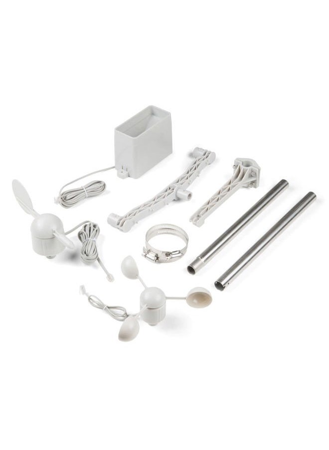 SparkFun Weather Meter Kit - Station Includes Analog sensors Wind Vane Cup Anemometer Tipping Bucket rain Gauge RJ11 terminated Cables  - Image 2