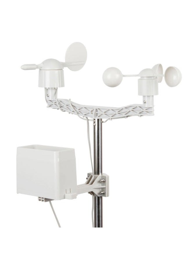 SparkFun Weather Meter Kit - Station Includes Analog sensors Wind Vane Cup Anemometer Tipping Bucket rain Gauge RJ11 terminated Cables  - Image 1